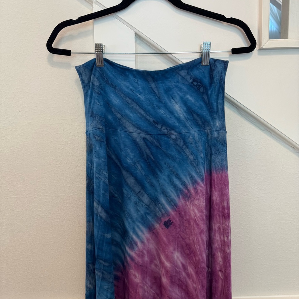 Lucky Brand Tie Dye Maxi Skirt size S - Picture 2 of 3